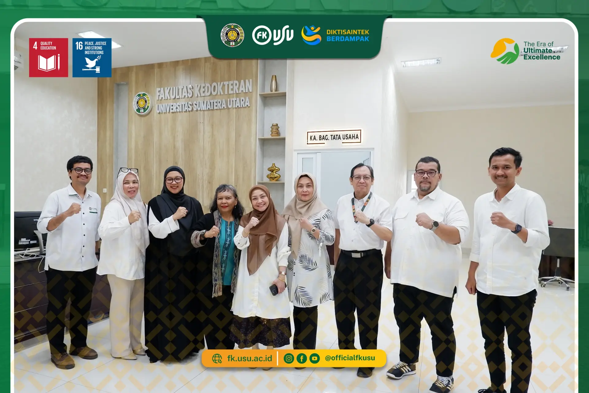 Perkuat Koordinasi Pencegahan dan Penanganan Bullying serta Sexual Harassment, Fakultas Kedokteran USU Gelar Pertemuan Bersama Satgas PPK